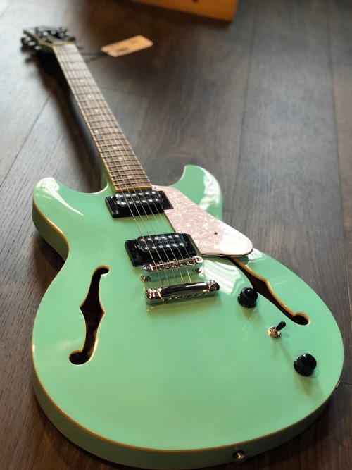Ibanez AS63-SFG Semi-Hollow Guitar In Sea Foam Green